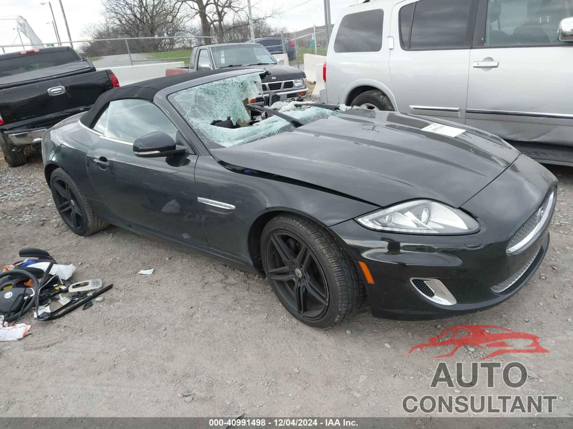 JAGUAR XK 2013 - SAJWA4GB1DLB49192