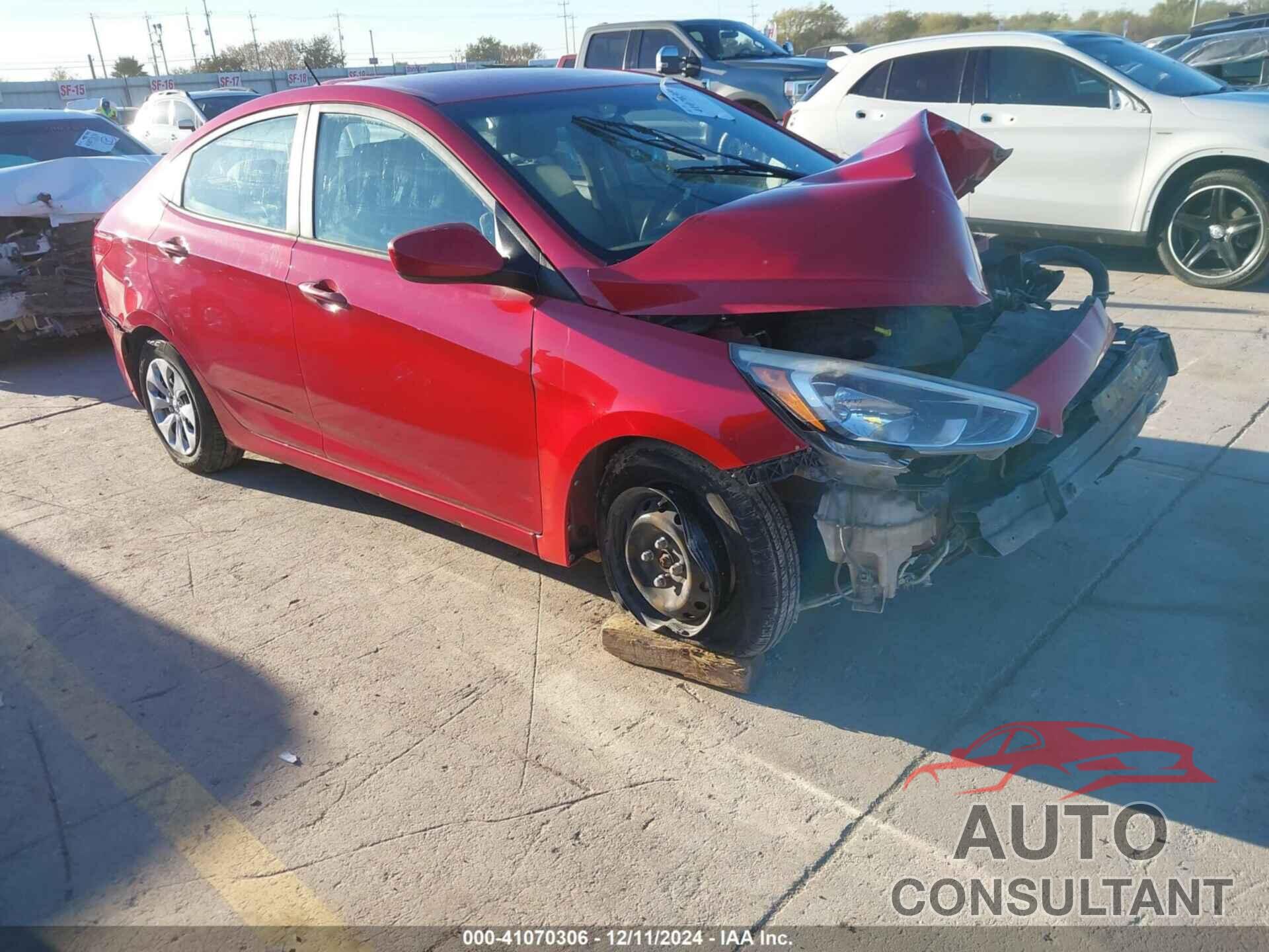 HYUNDAI ACCENT 2016 - KMHCT4AE5GU134300