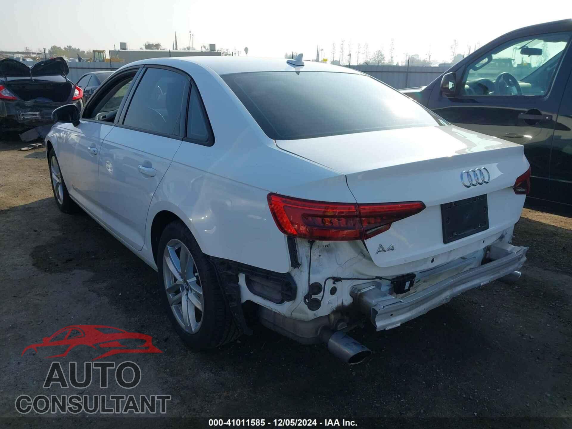 AUDI A4 2017 - WAUGNAF42HN022576