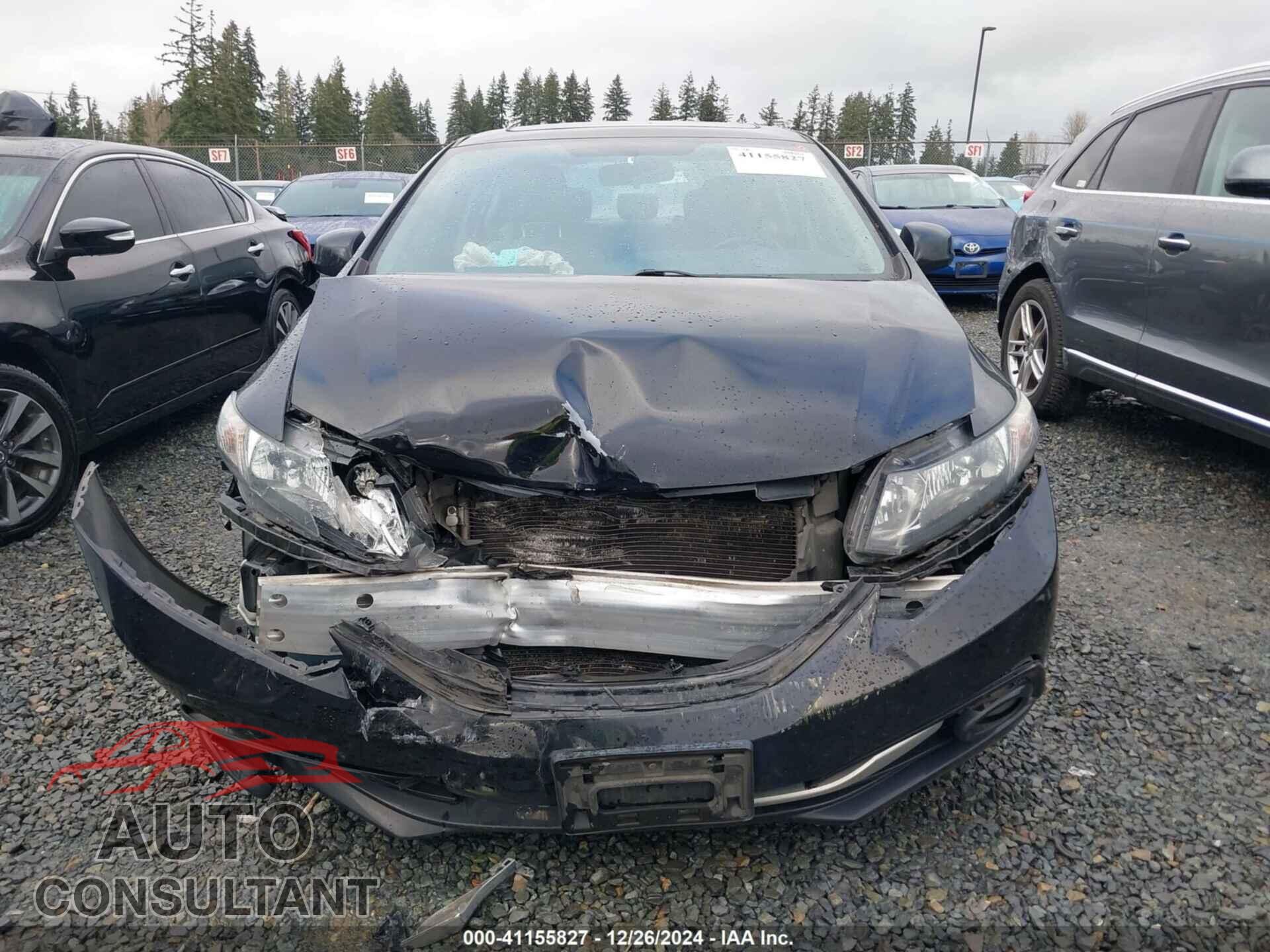 HONDA CIVIC 2013 - 19XFB2F94DE204464