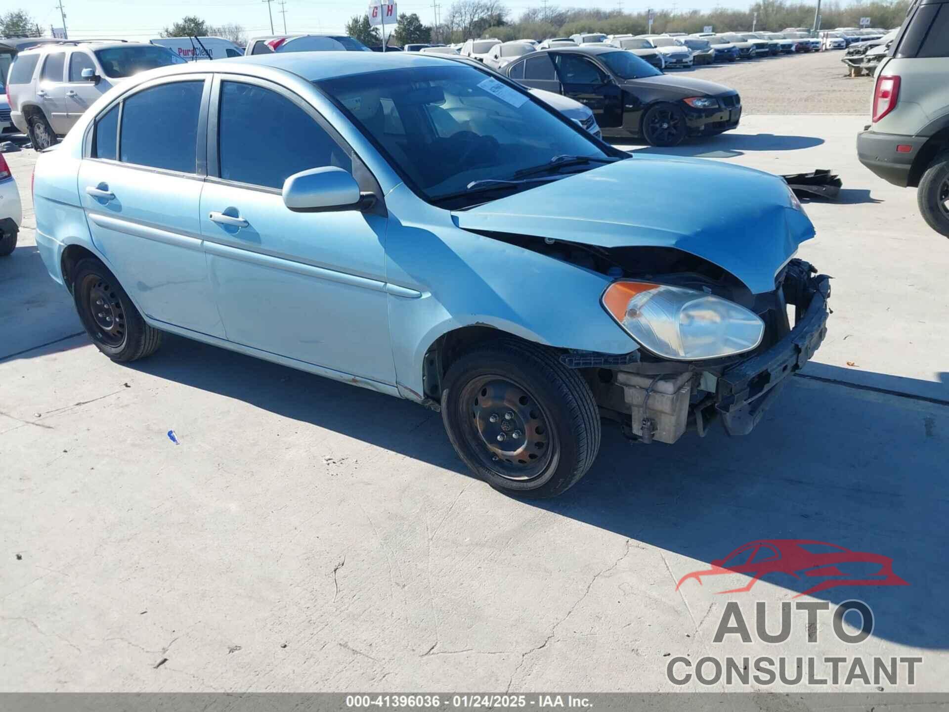 HYUNDAI ACCENT 2010 - KMHCN4AC4AU452909