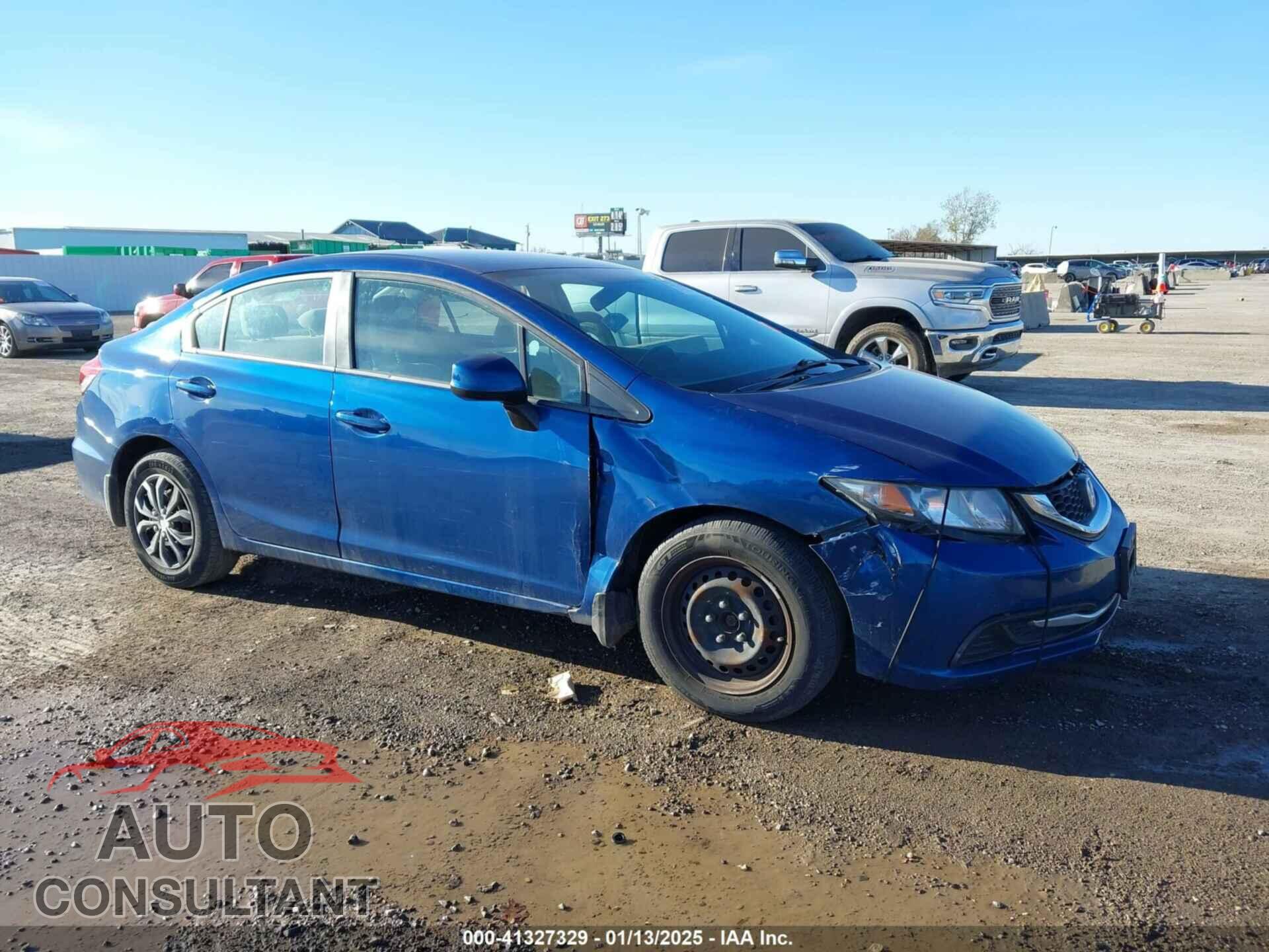 HONDA CIVIC 2013 - 19XFB2F54DE079270
