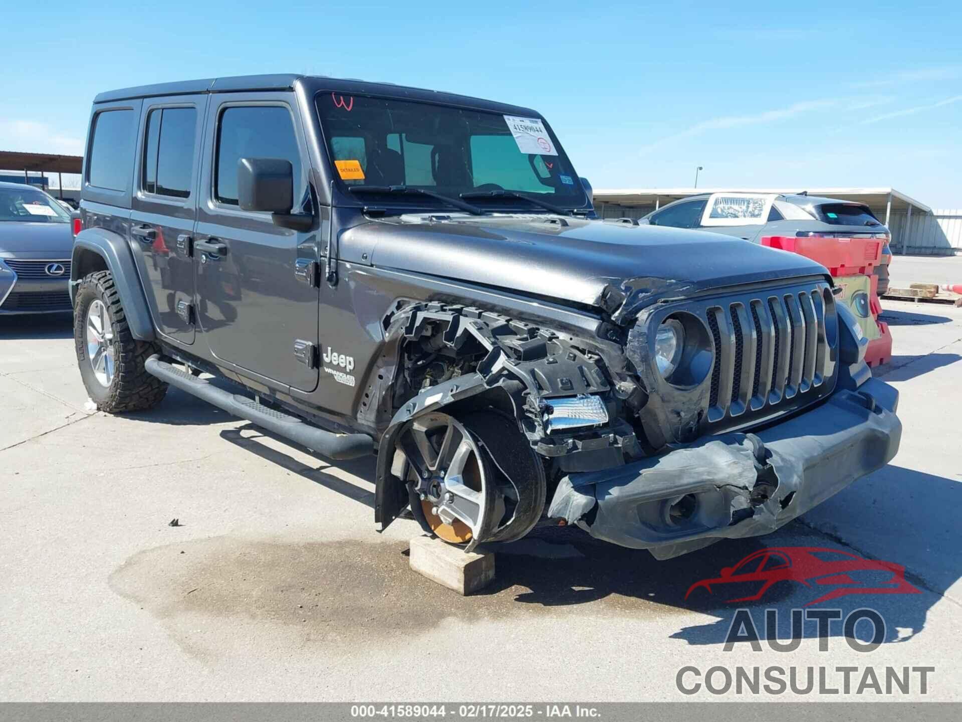 JEEP WRANGLER UNLIMITED 2018 - 1C4HJXDG4JW296929