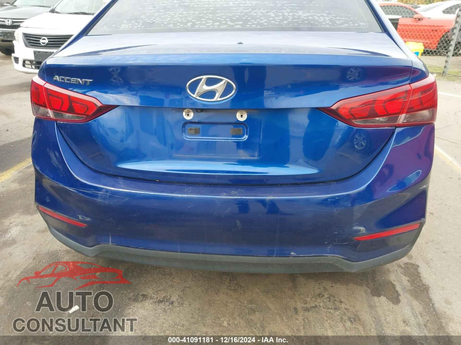 HYUNDAI ACCENT 2019 - 3KPC24A38KE071996