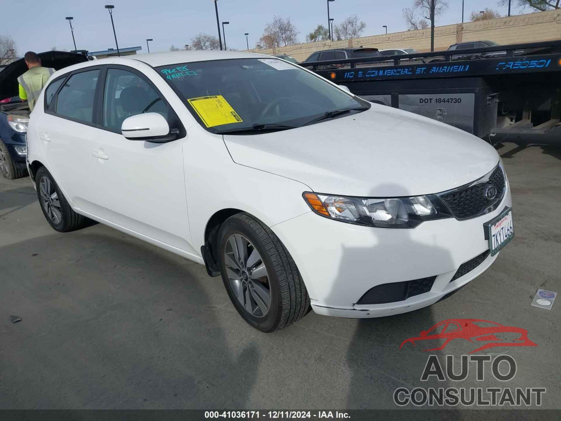 KIA FORTE 2013 - KNAFU5A23D5729448