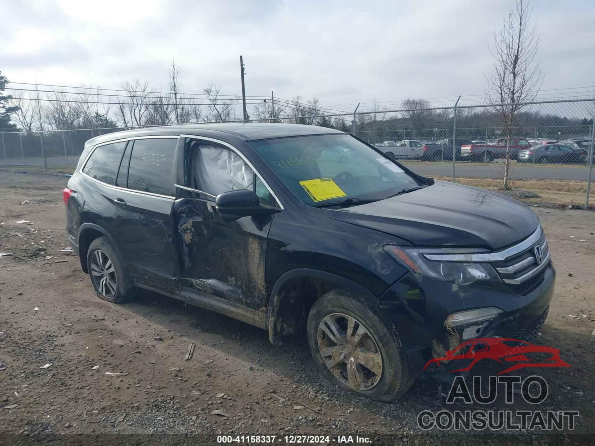 HONDA PILOT 2016 - 5FNYF6H3XGB043405