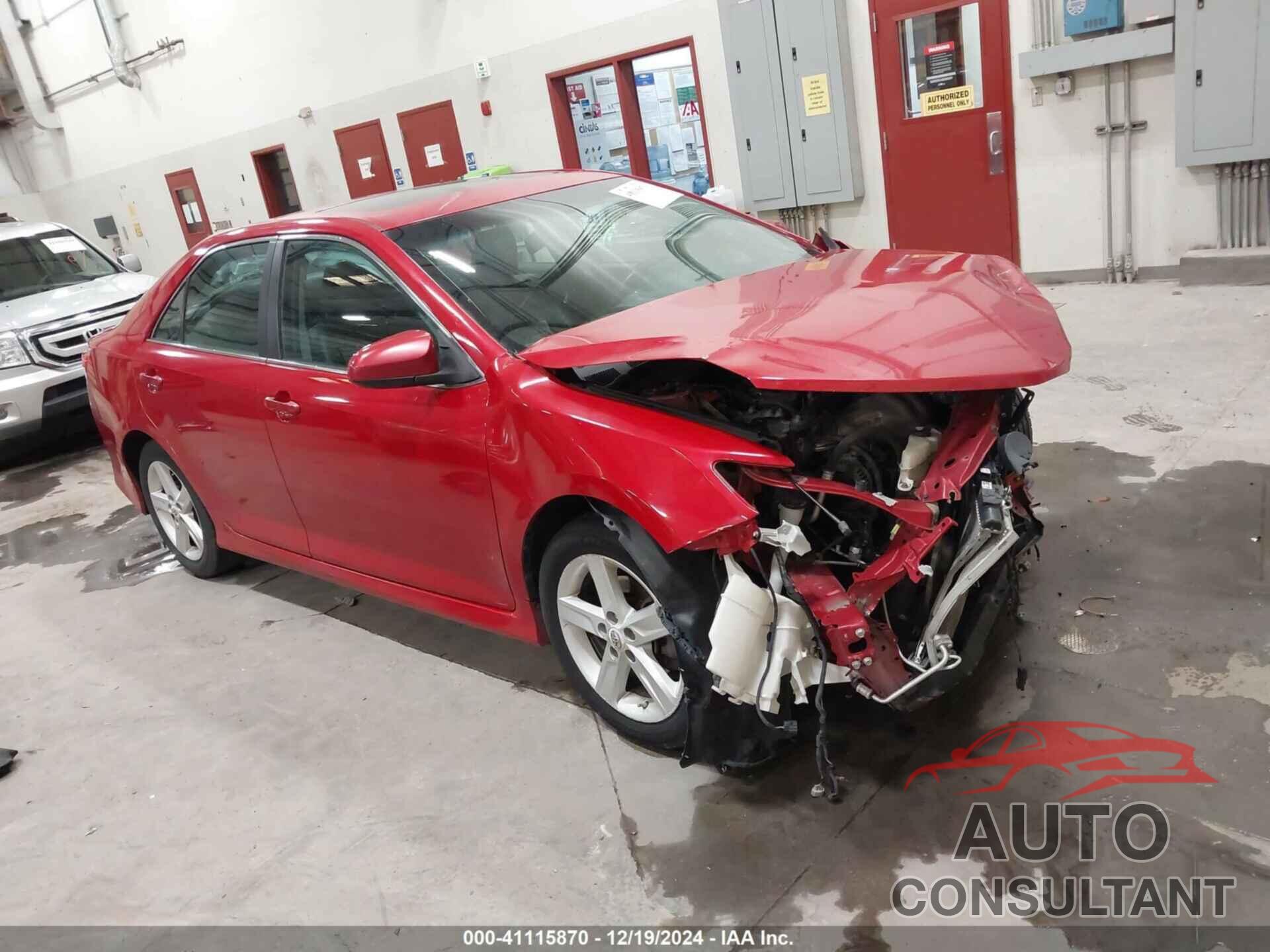 TOYOTA CAMRY 2012 - 4T1BF1FK6CU564752