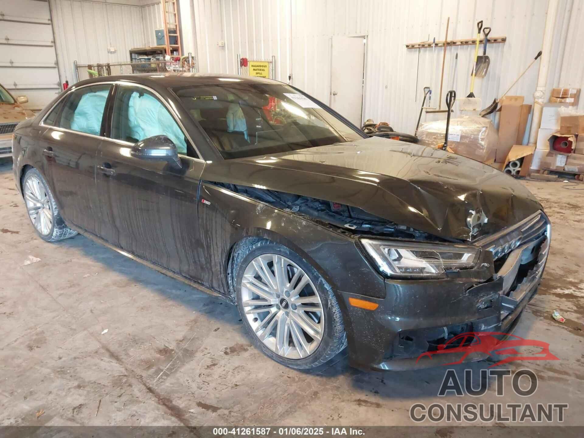 AUDI A4 2017 - WAUFNAF40HN004816