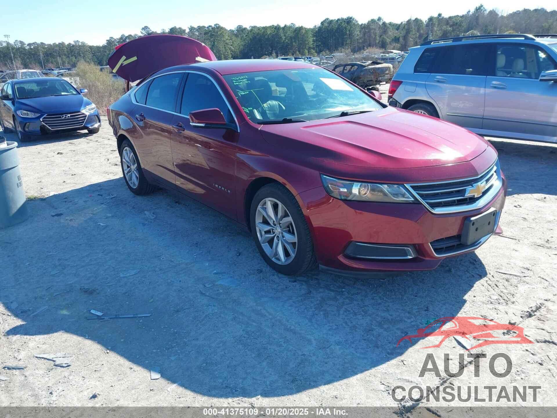 CHEVROLET IMPALA 2016 - 2G1105SAXG9202439