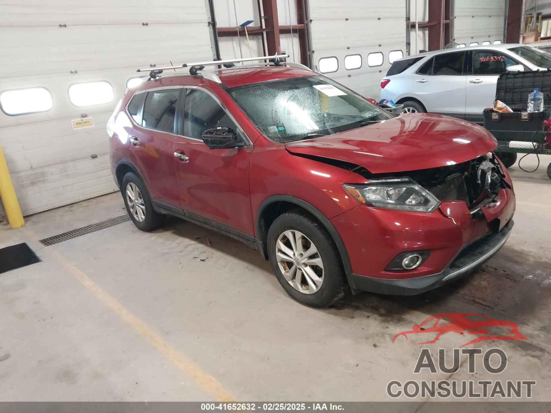 NISSAN ROGUE 2016 - KNMAT2MV4GP694111