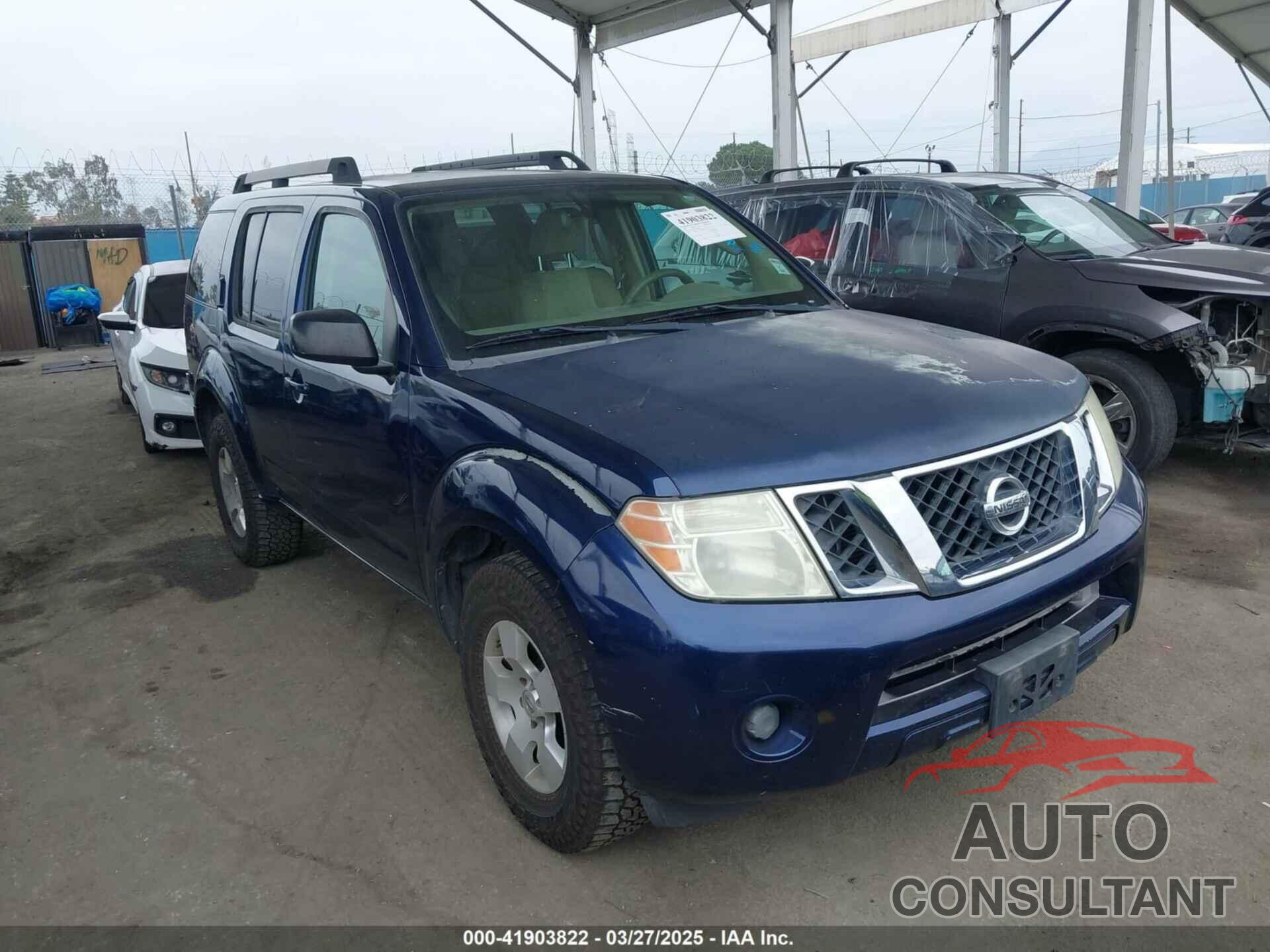 NISSAN PATHFINDER 2010 - 5N1AR1NN1AC620906