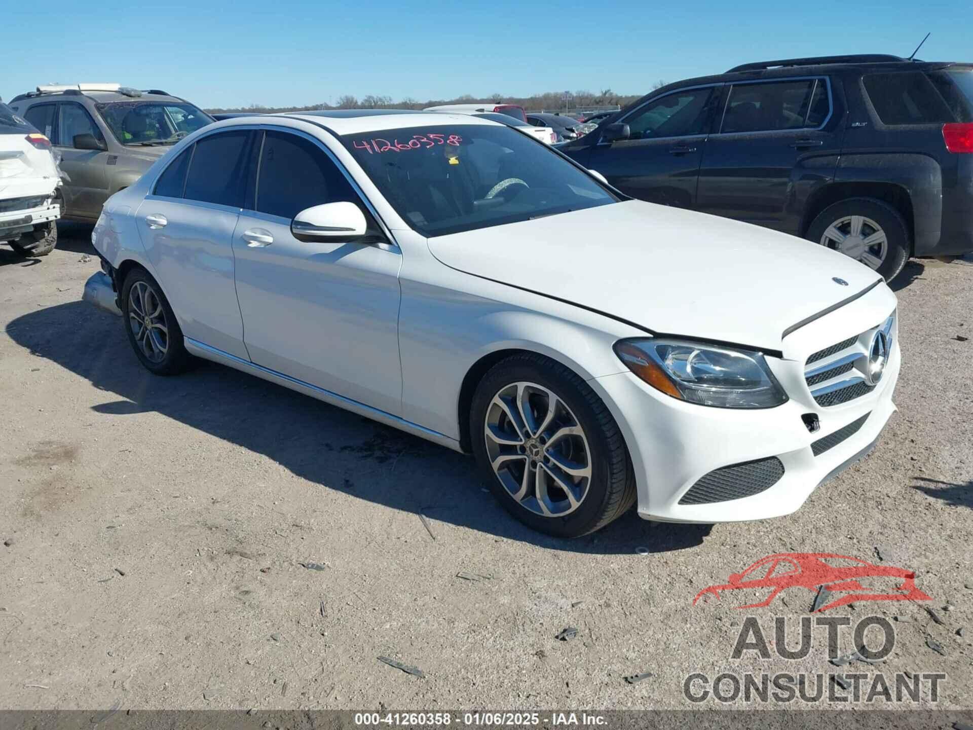 MERCEDES-BENZ C 300 2018 - 55SWF4JB0JU253319