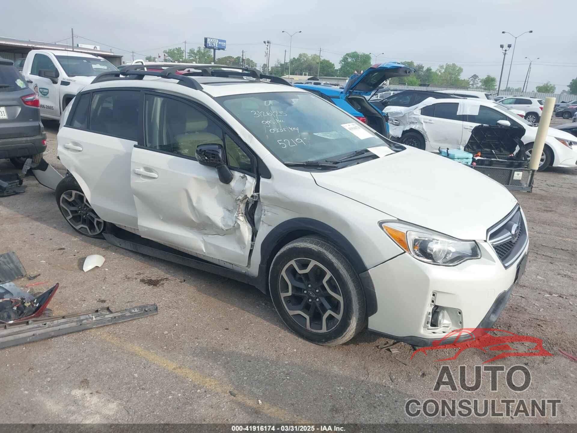 SUBARU CROSSTREK 2017 - JF2GPANCXH8225219