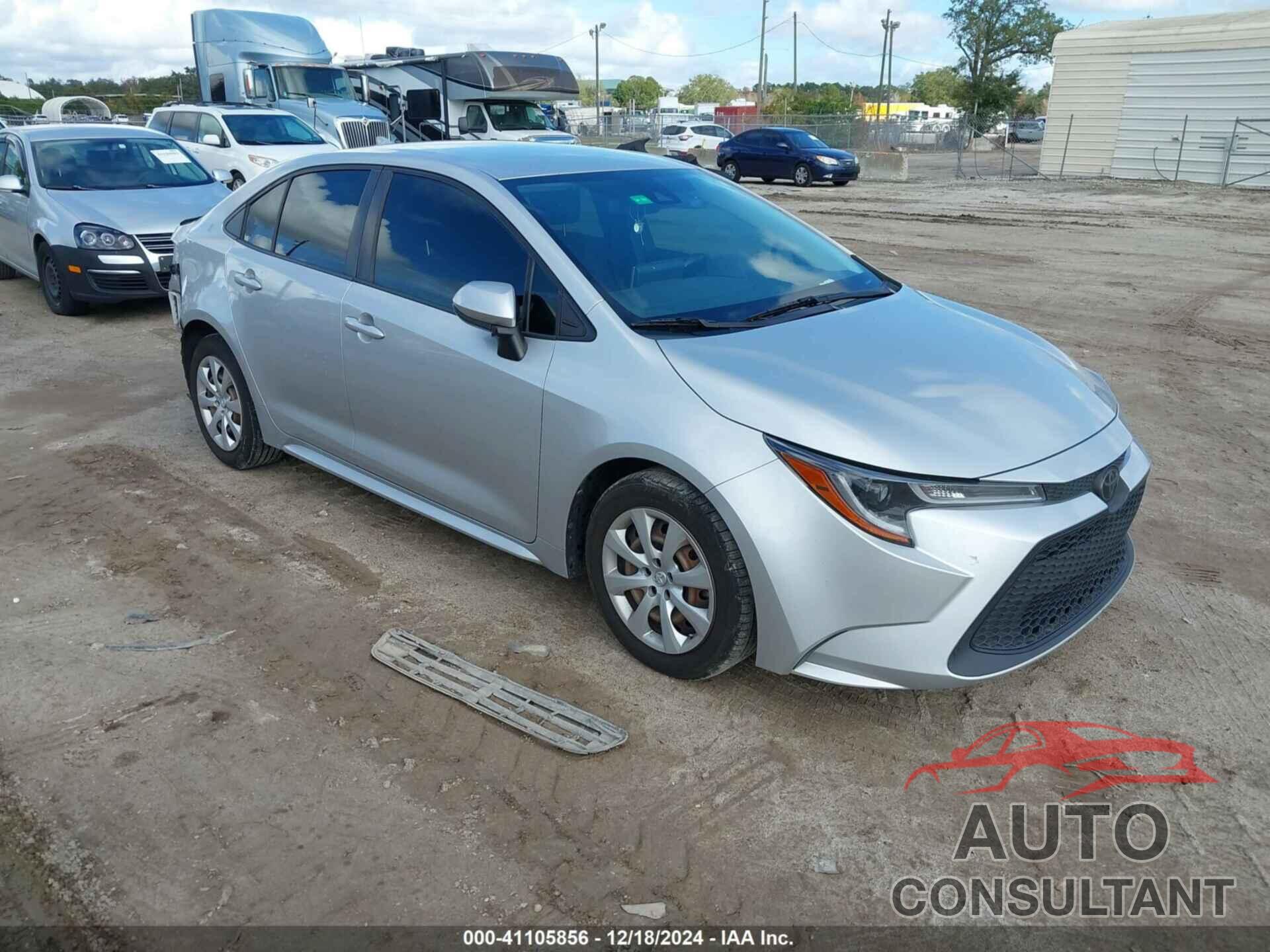 TOYOTA COROLLA 2020 - JTDEPRAE8LJ073566