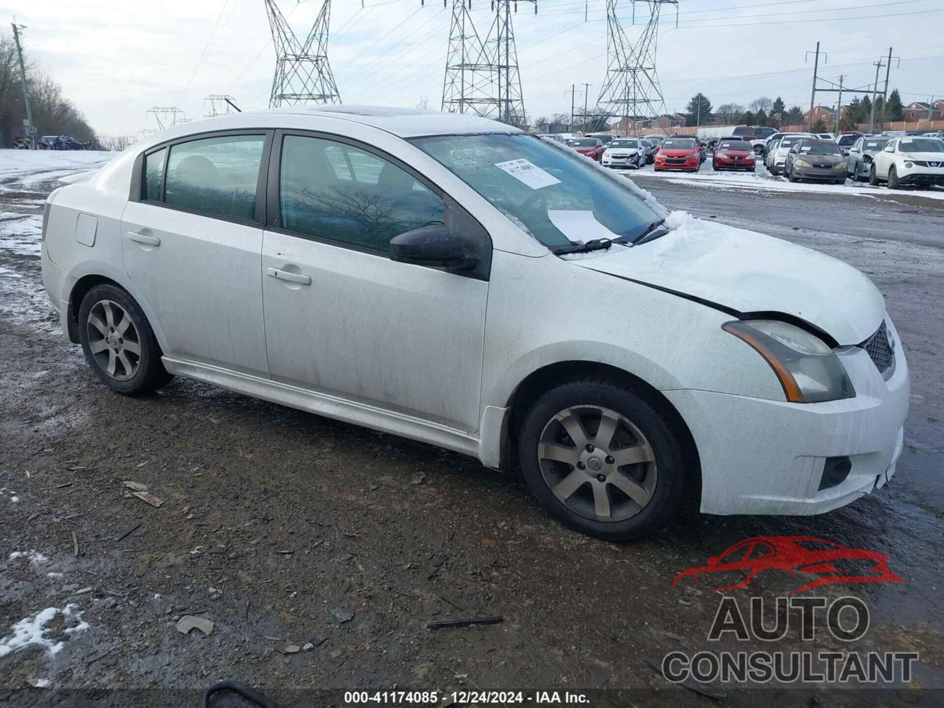 NISSAN SENTRA 2012 - 3N1AB6AP1CL752295