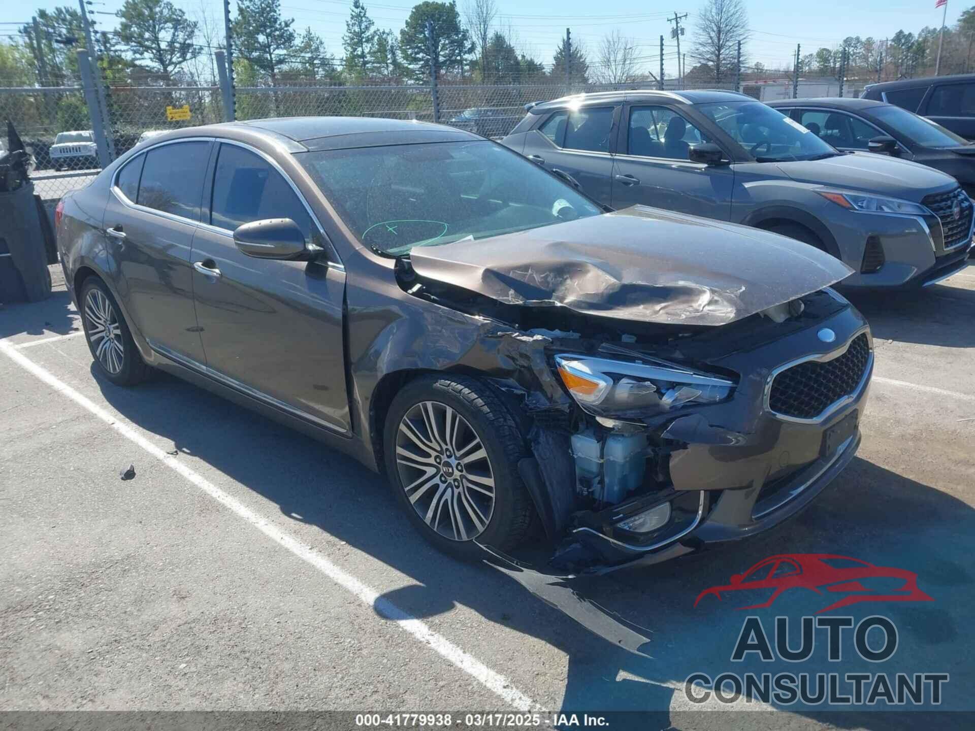 KIA CADENZA 2015 - KNALN4D78F5172931