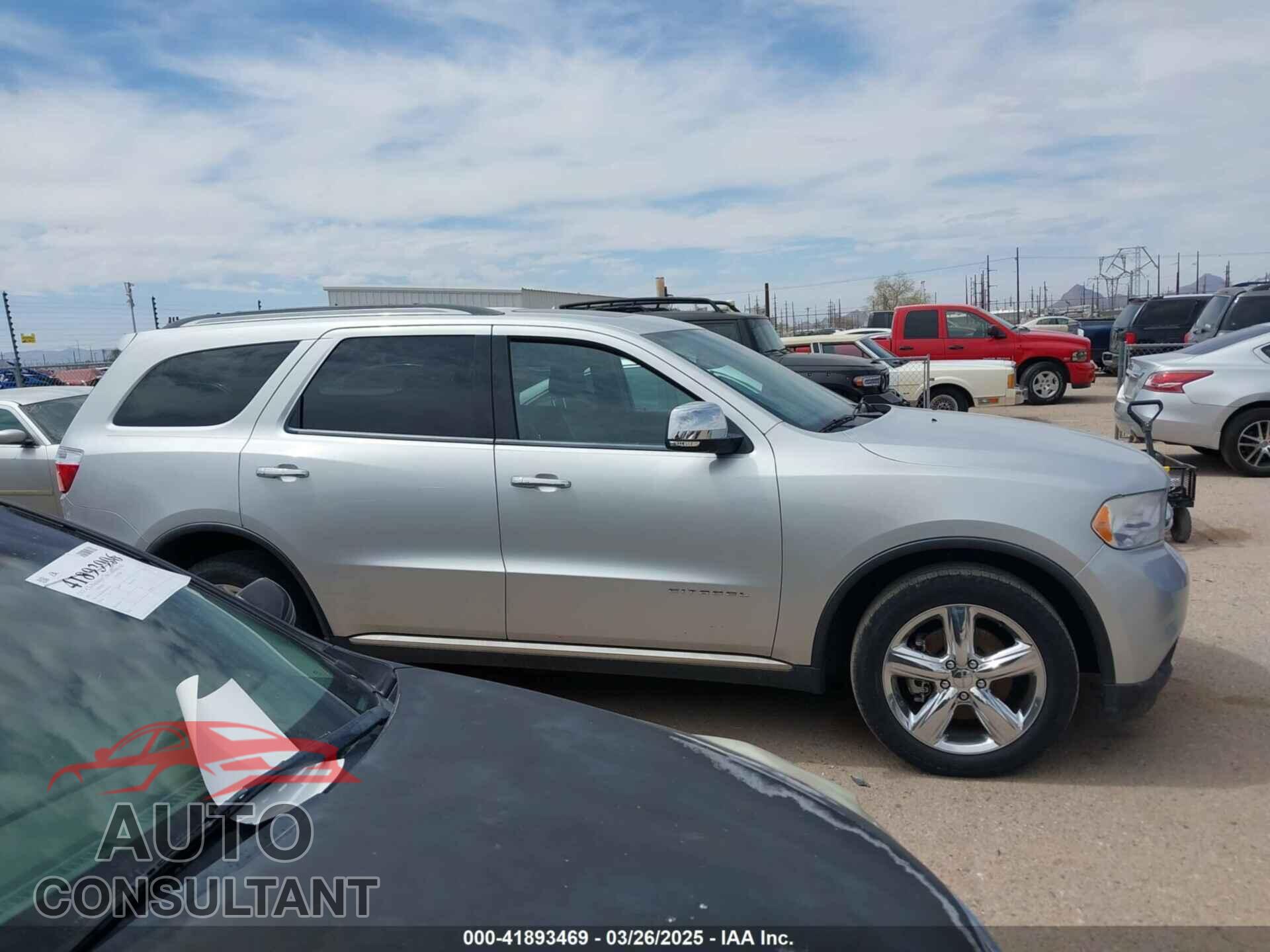 DODGE DURANGO 2013 - 1C4RDHEG5DC597263