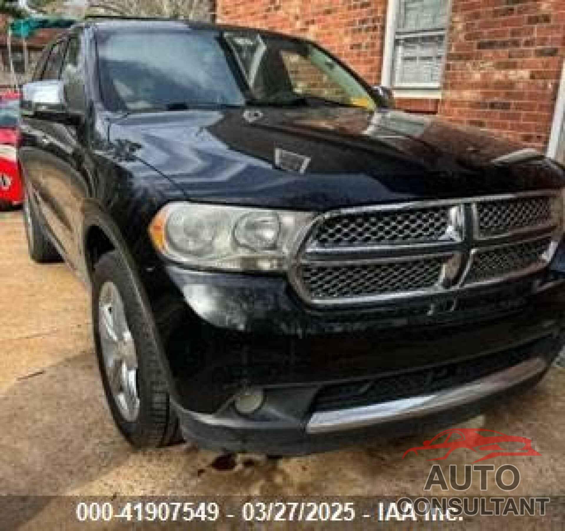DODGE DURANGO 2013 - 1C4RDJEG2DC559612