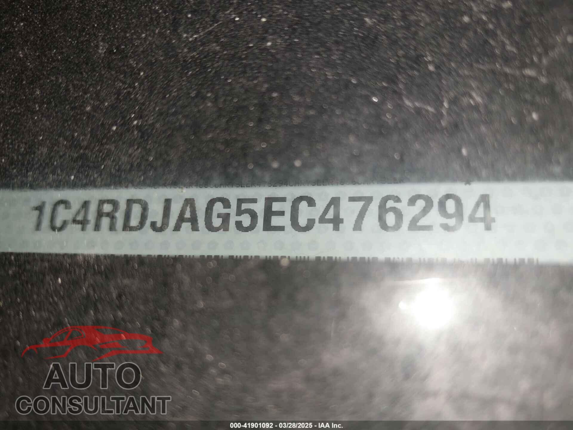 DODGE DURANGO 2014 - 1C4RDJAG5EC476294