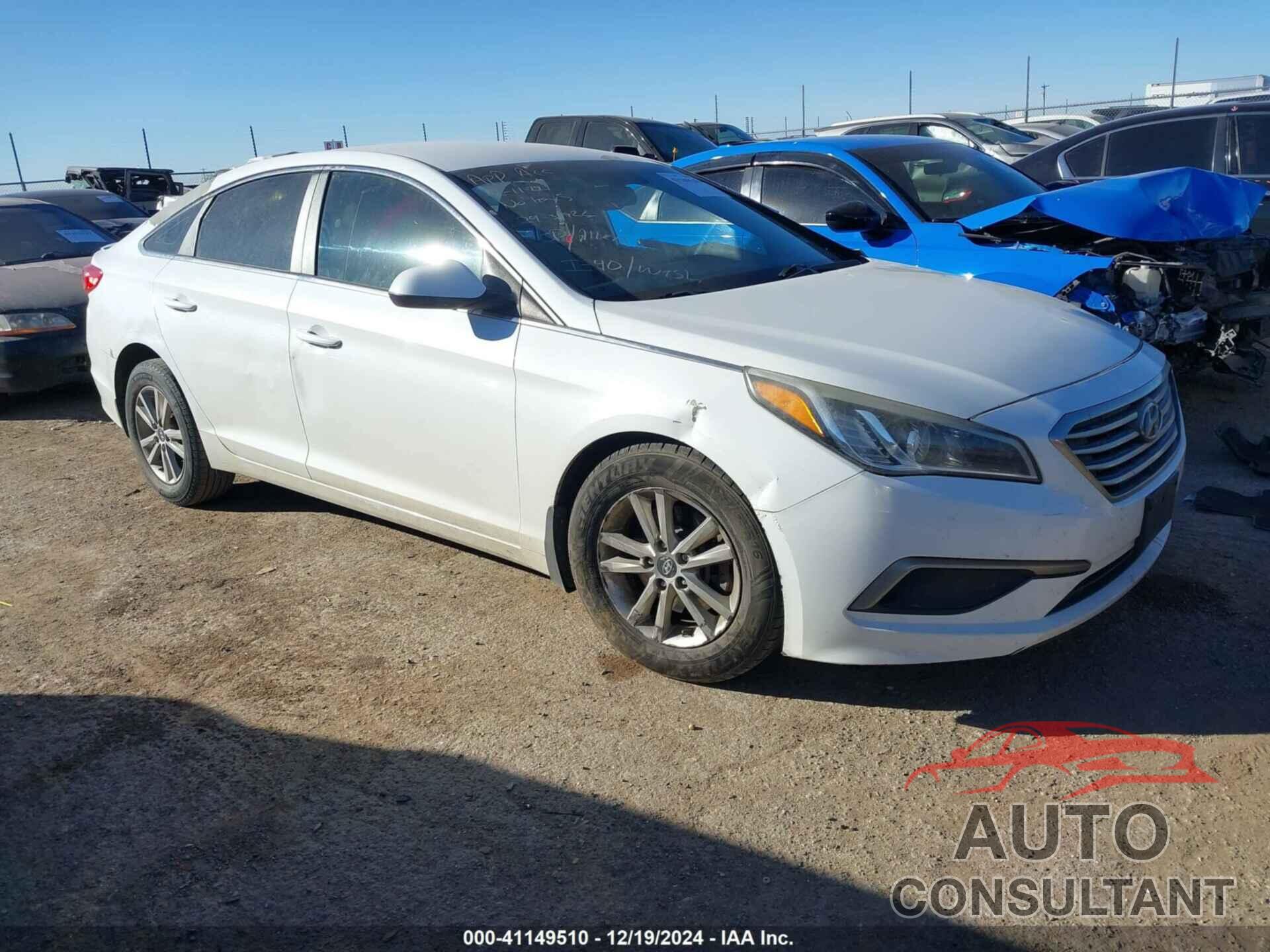 HYUNDAI SONATA 2017 - 5NPE24AF3HH448547