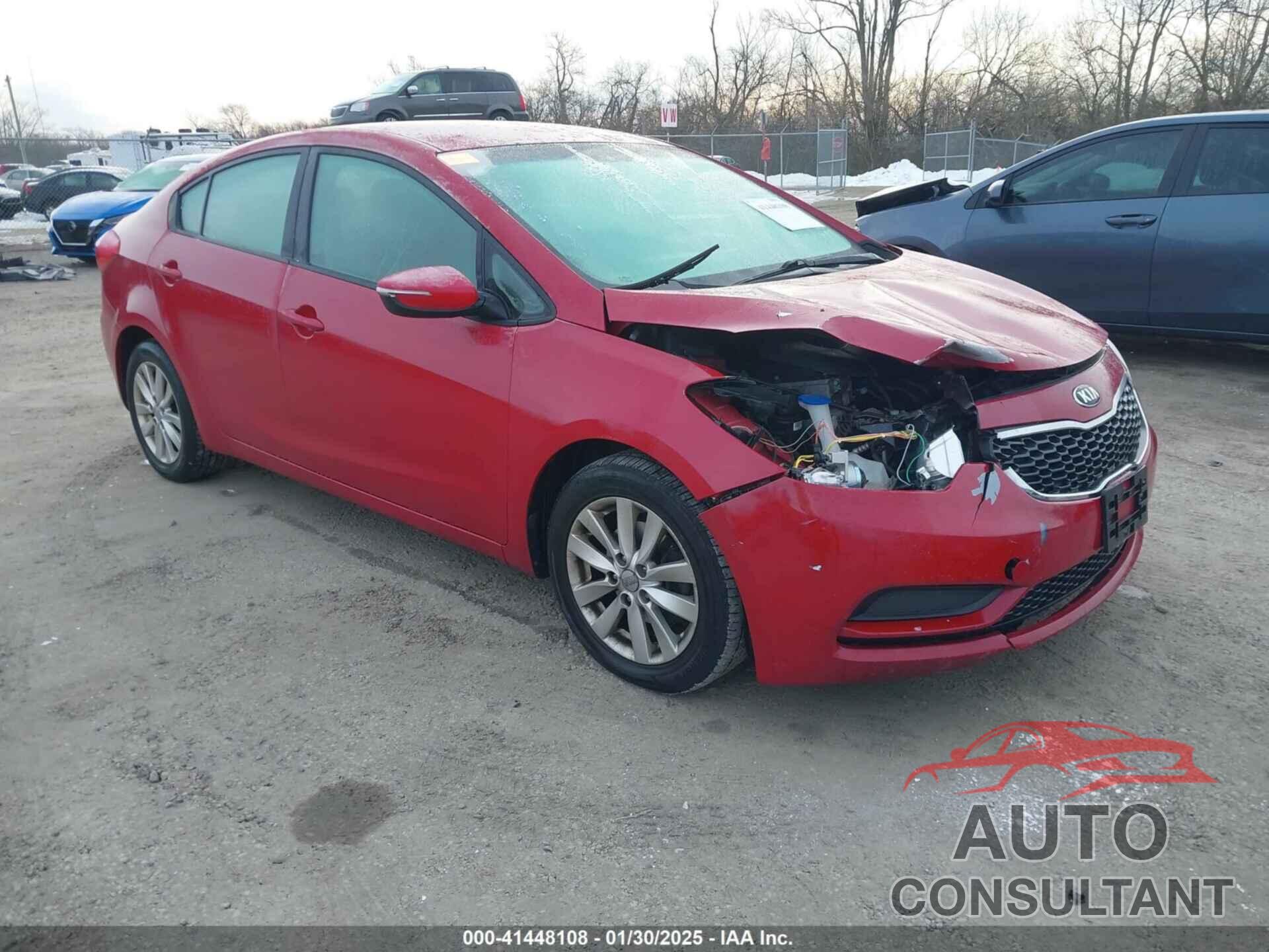 KIA FORTE 2014 - KNAFX4A65E5093413