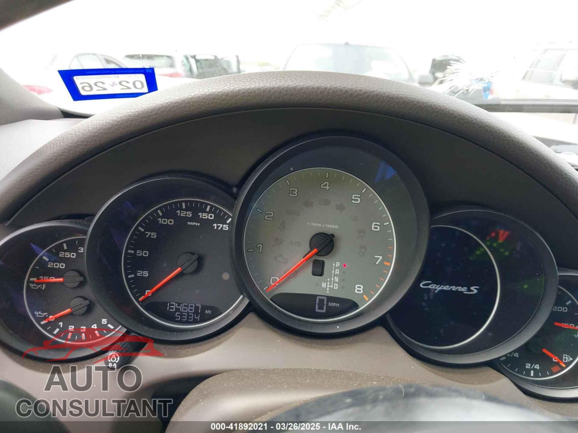 PORSCHE CAYENNE 2015 - WP1AB2A29FLA59662
