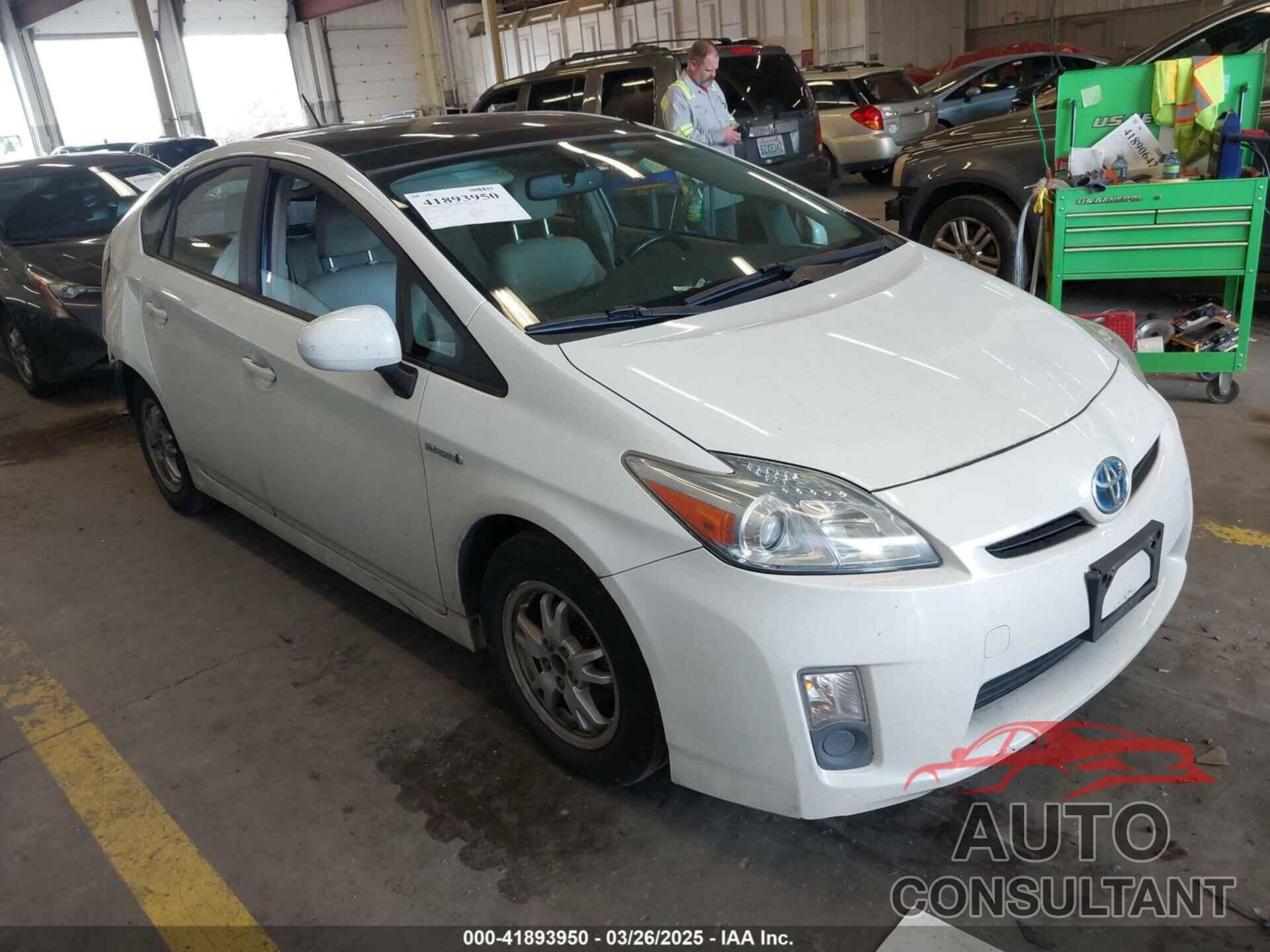TOYOTA PRIUS 2010 - JTDKN3DU4A0224477
