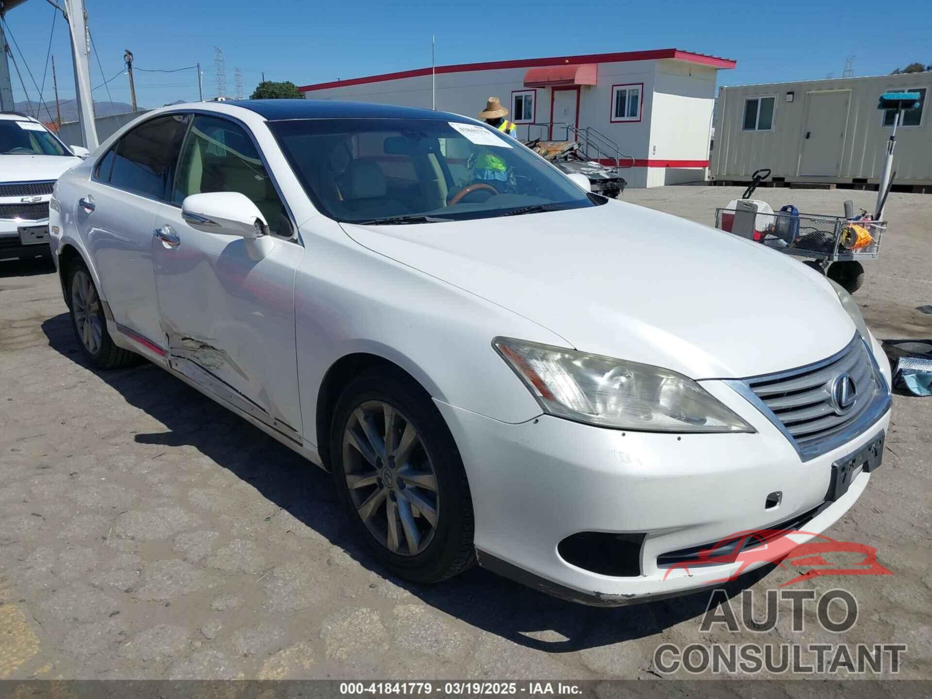 LEXUS ES 350 2010 - JTHBK1EG9A2399137