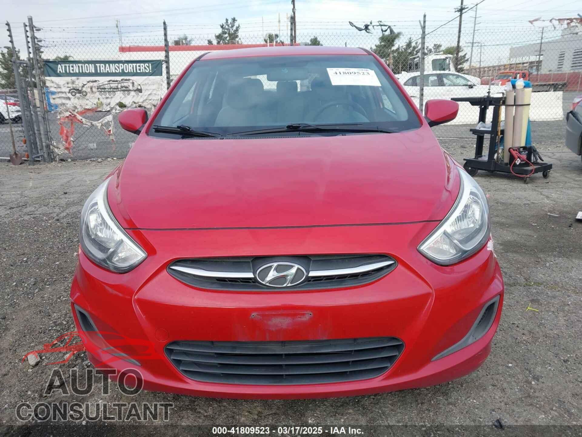 HYUNDAI ACCENT 2016 - KMHCT5AE3GU242579
