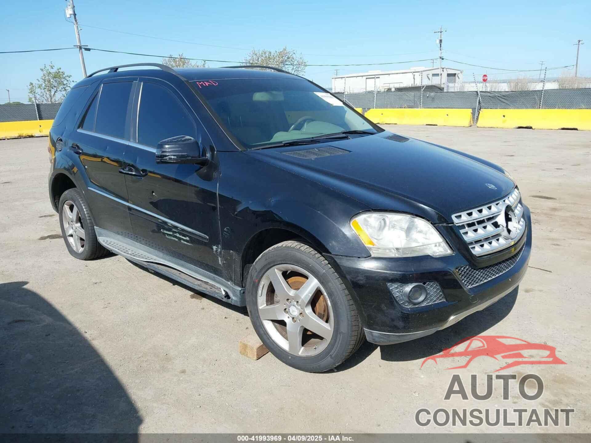 MERCEDES-BENZ ML 350 2011 - 4JGBB8GB8BA641382