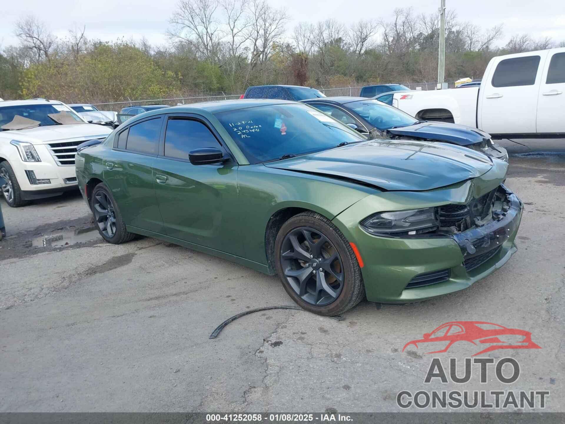 DODGE CHARGER 2020 - 2C3CDXBG2LH245441