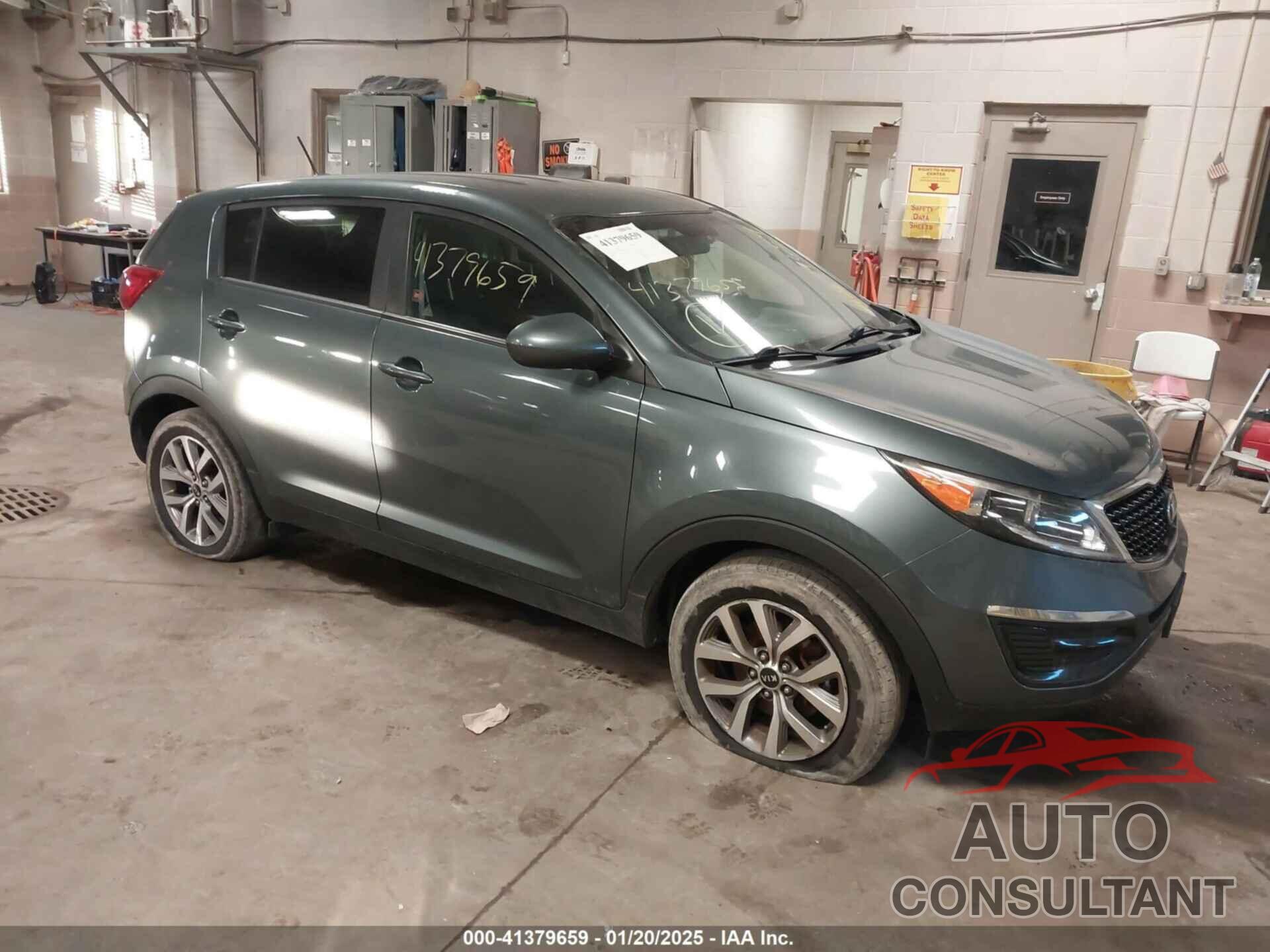 KIA SPORTAGE 2015 - KNDPB3ACXF7761959