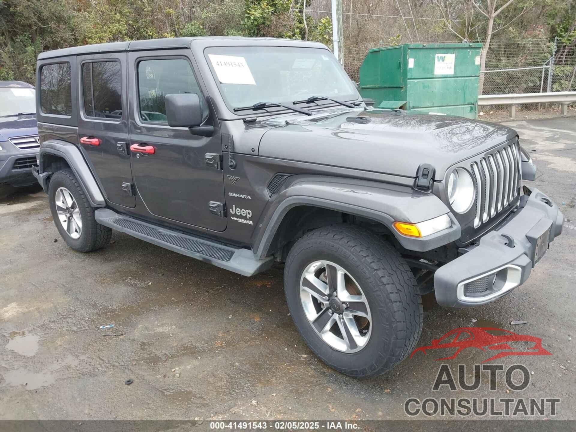 JEEP WRANGLER UNLIMITED 2020 - 1C4HJXEN6LW256805
