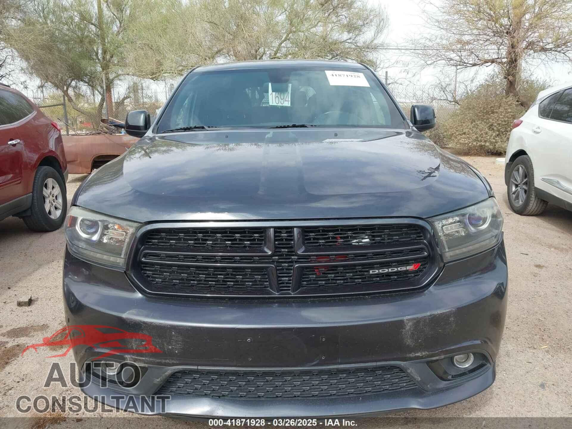 DODGE DURANGO 2015 - 1C4RDJAG7FC187984