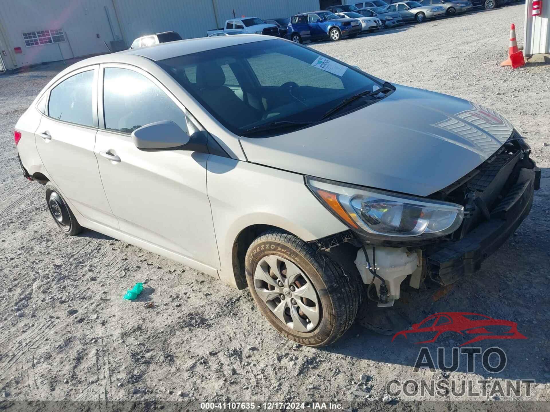 HYUNDAI ACCENT 2016 - KMHCT4AE8GU044655