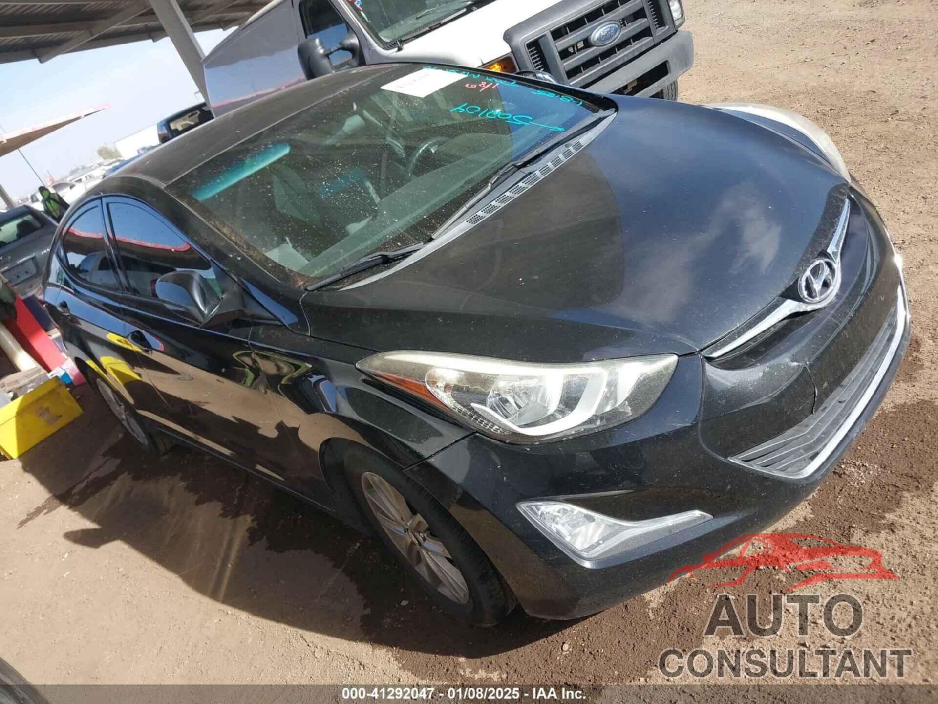 HYUNDAI ELANTRA 2014 - 5NPDH4AE3EH502104