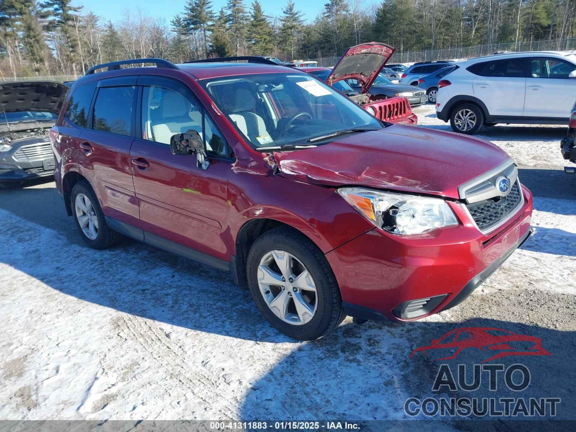 SUBARU FORESTER 2015 - JF2SJADC4FH477462