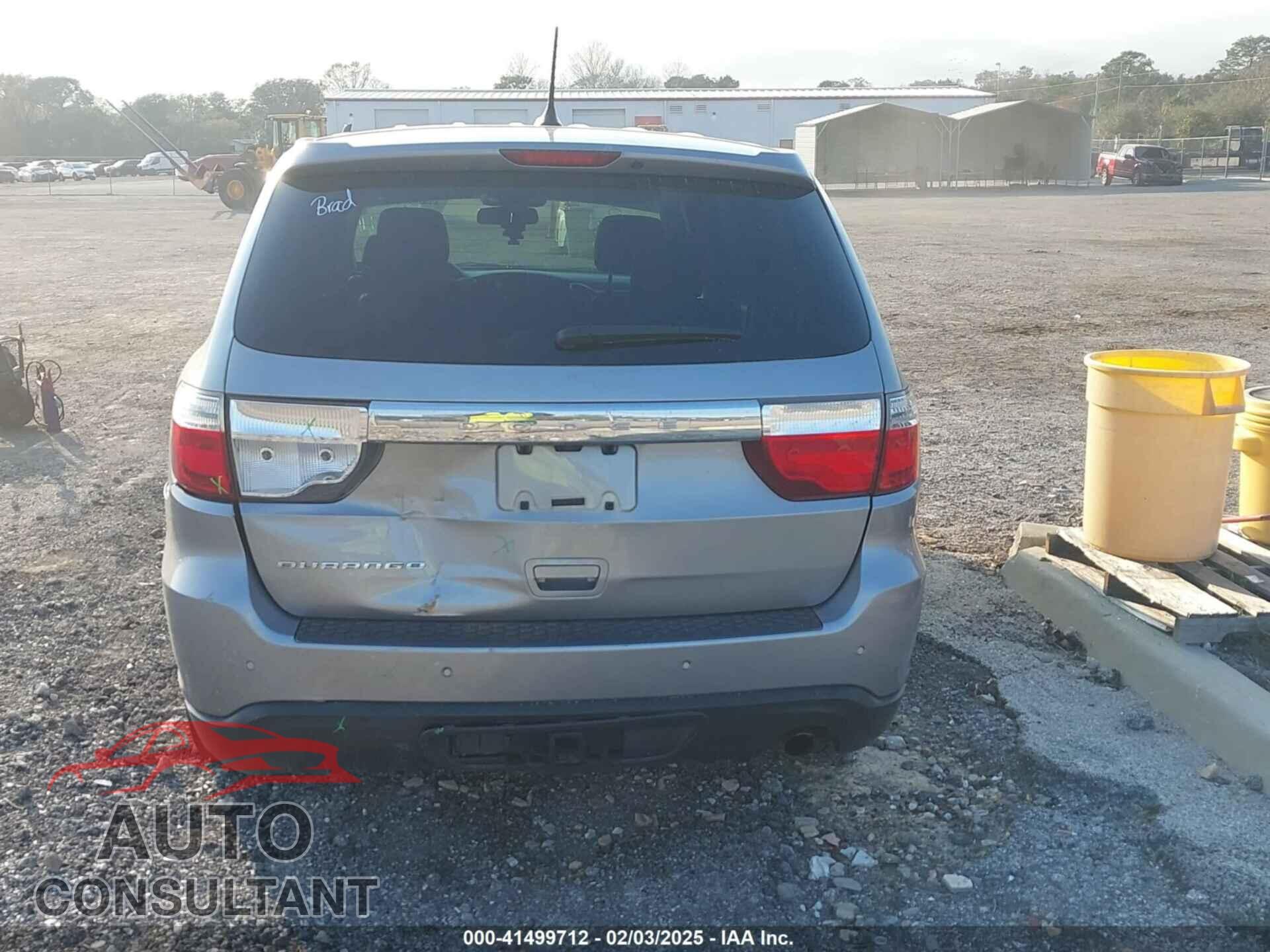 DODGE DURANGO 2013 - 1C4RDHAG8DC698805