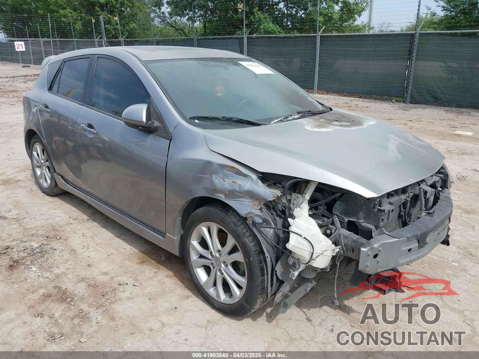 MAZDA MAZDA3 2011 - JM1BL1M52B1470507