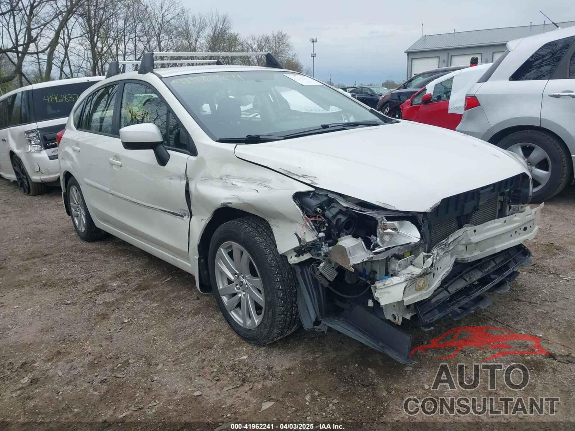 SUBARU IMPREZA 2016 - JF1GPAB64G8267435