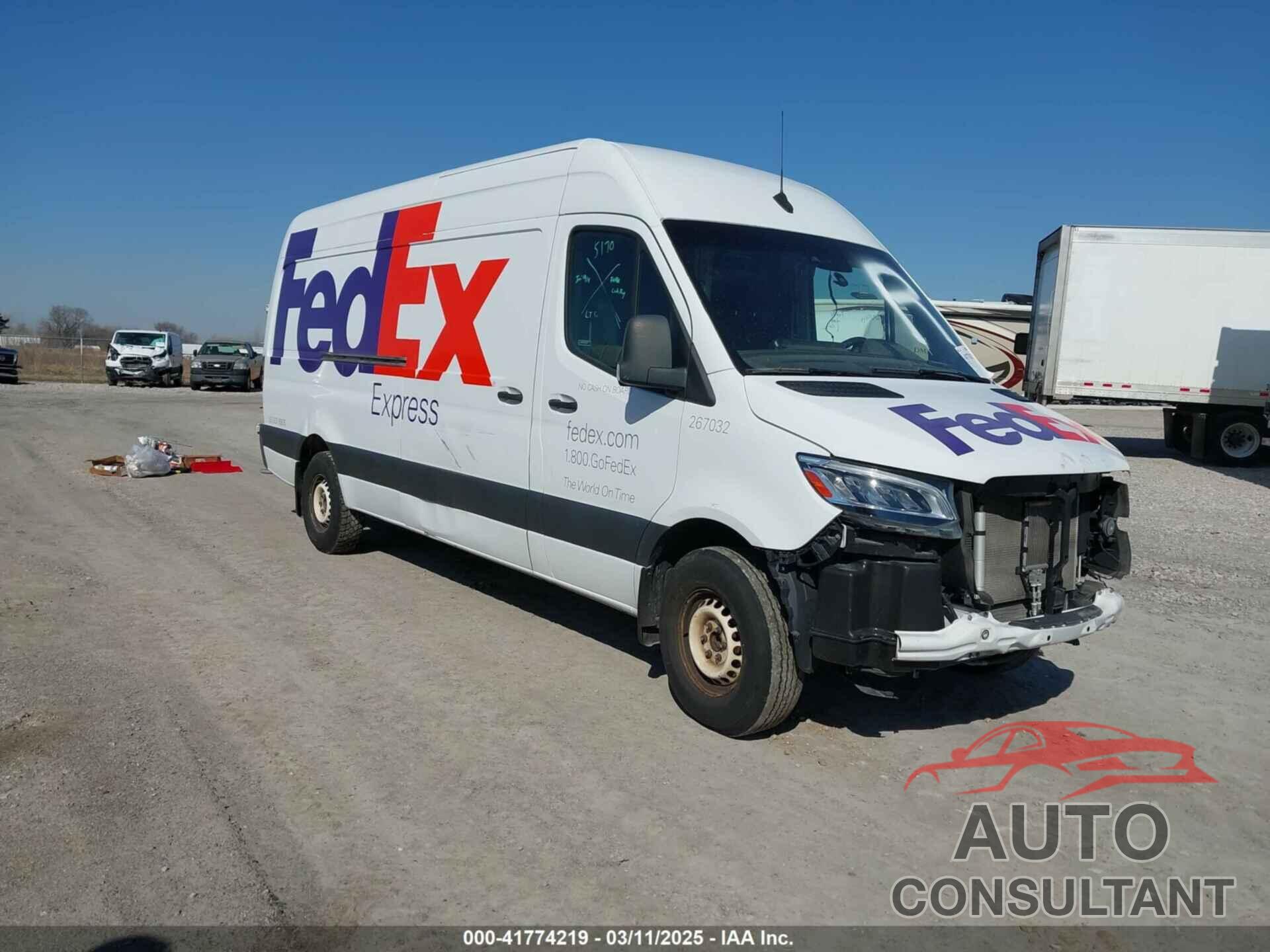 MERCEDES-BENZ SPRINTER 2500 2019 - WD3PF1CDXKP148405