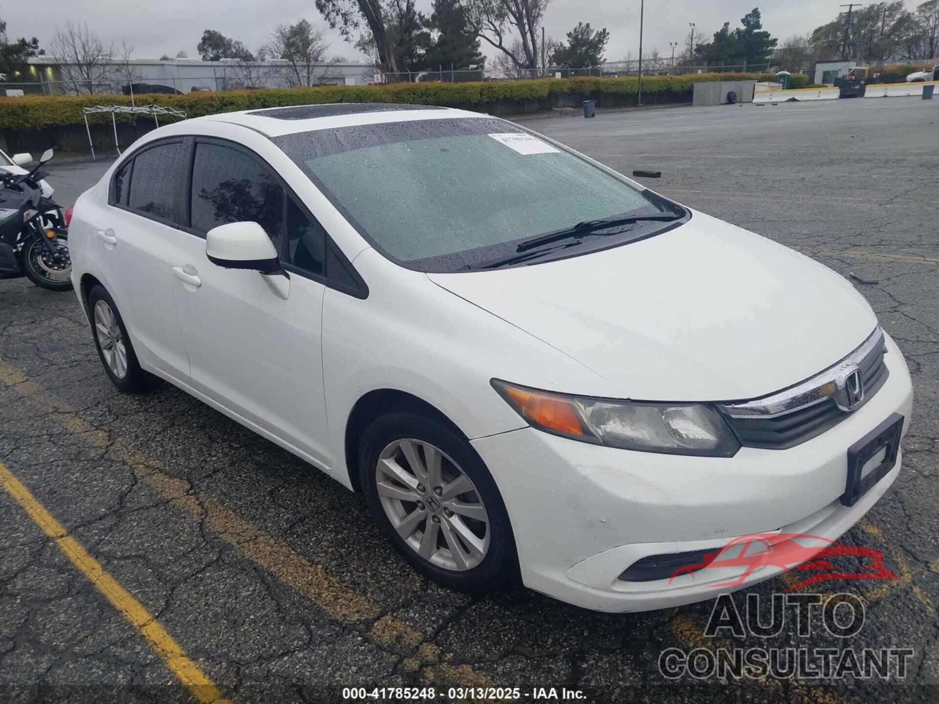 HONDA CIVIC 2012 - 2HGFB2F8XCH304984