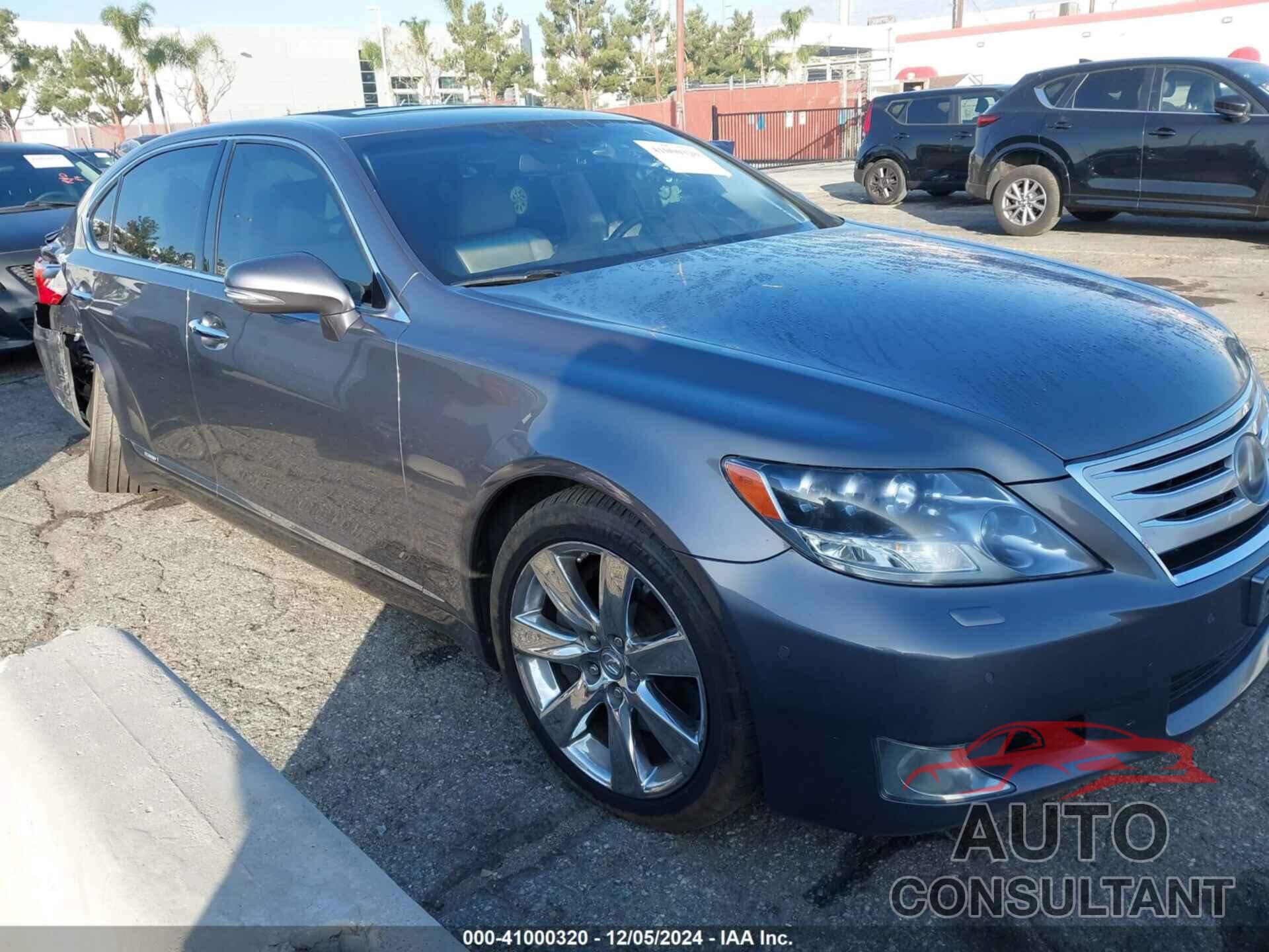 LEXUS LS 600H 2012 - JTHDU1EF0C5014981