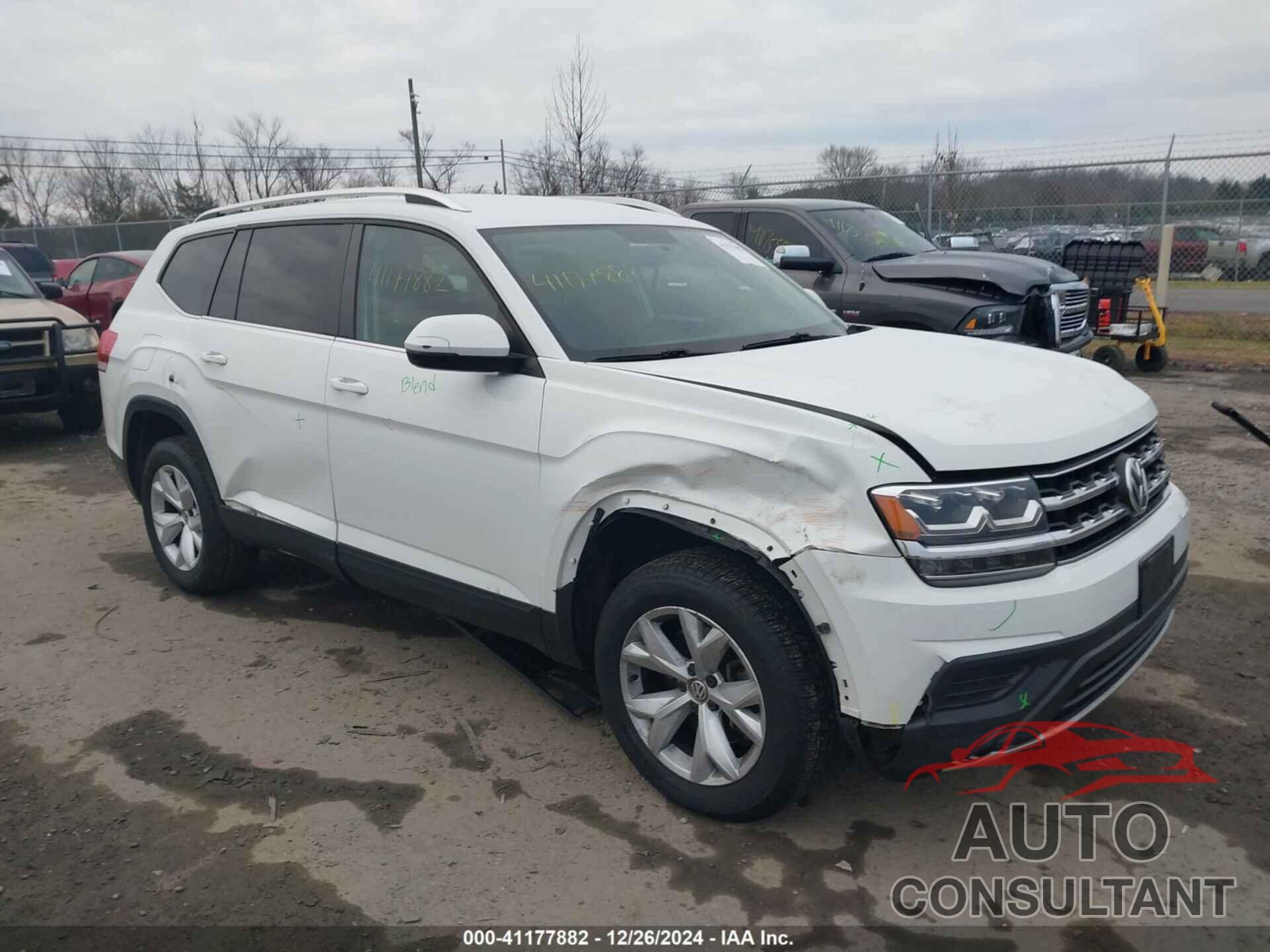 VOLKSWAGEN ATLAS 2018 - 1V2AP2CAXJC532712