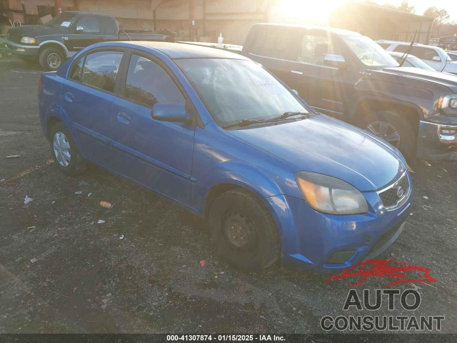 KIA RIO 2010 - KNADH4A30A6660304