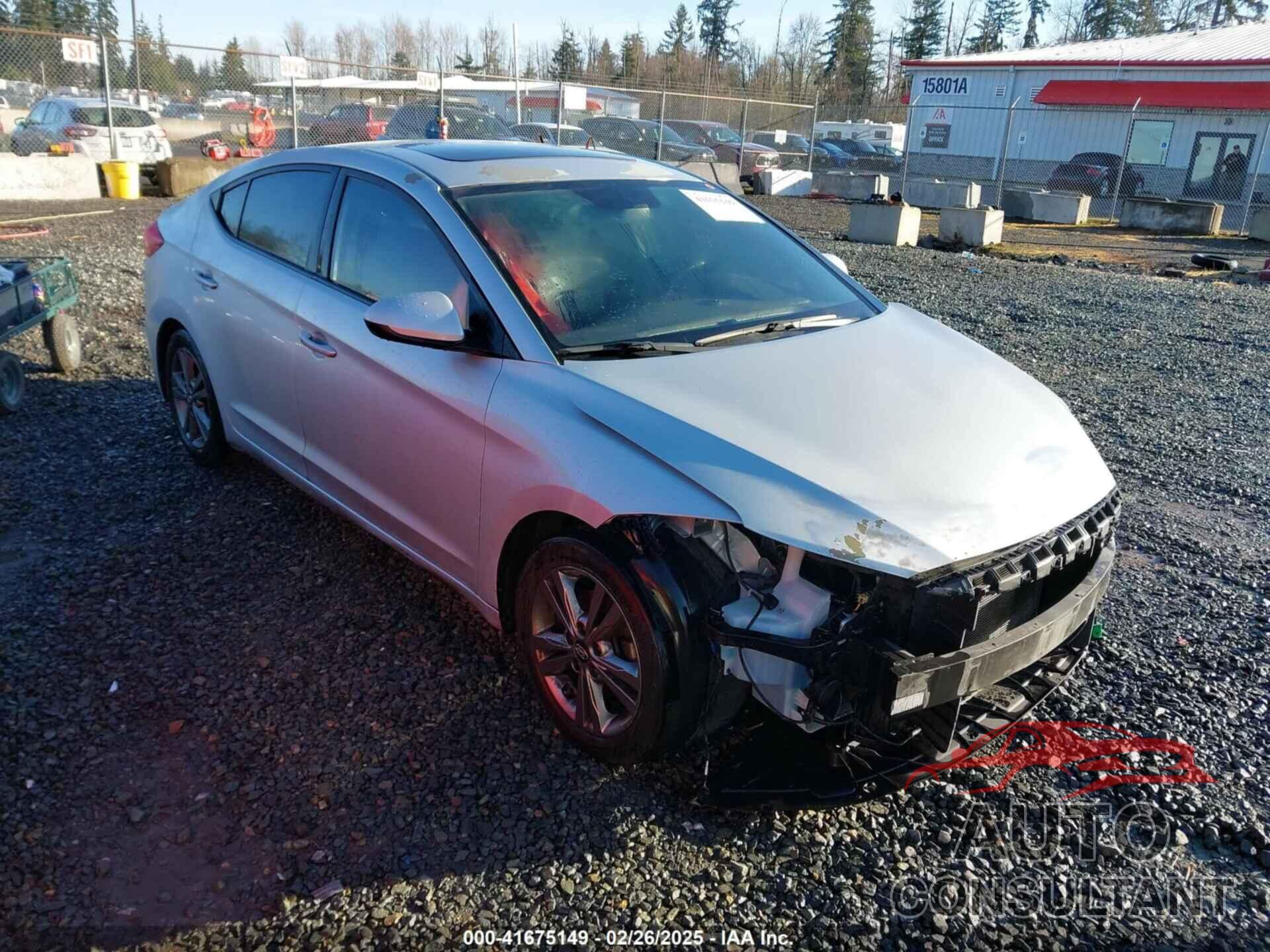 HYUNDAI ELANTRA 2017 - 5NPD84LF9HH159826