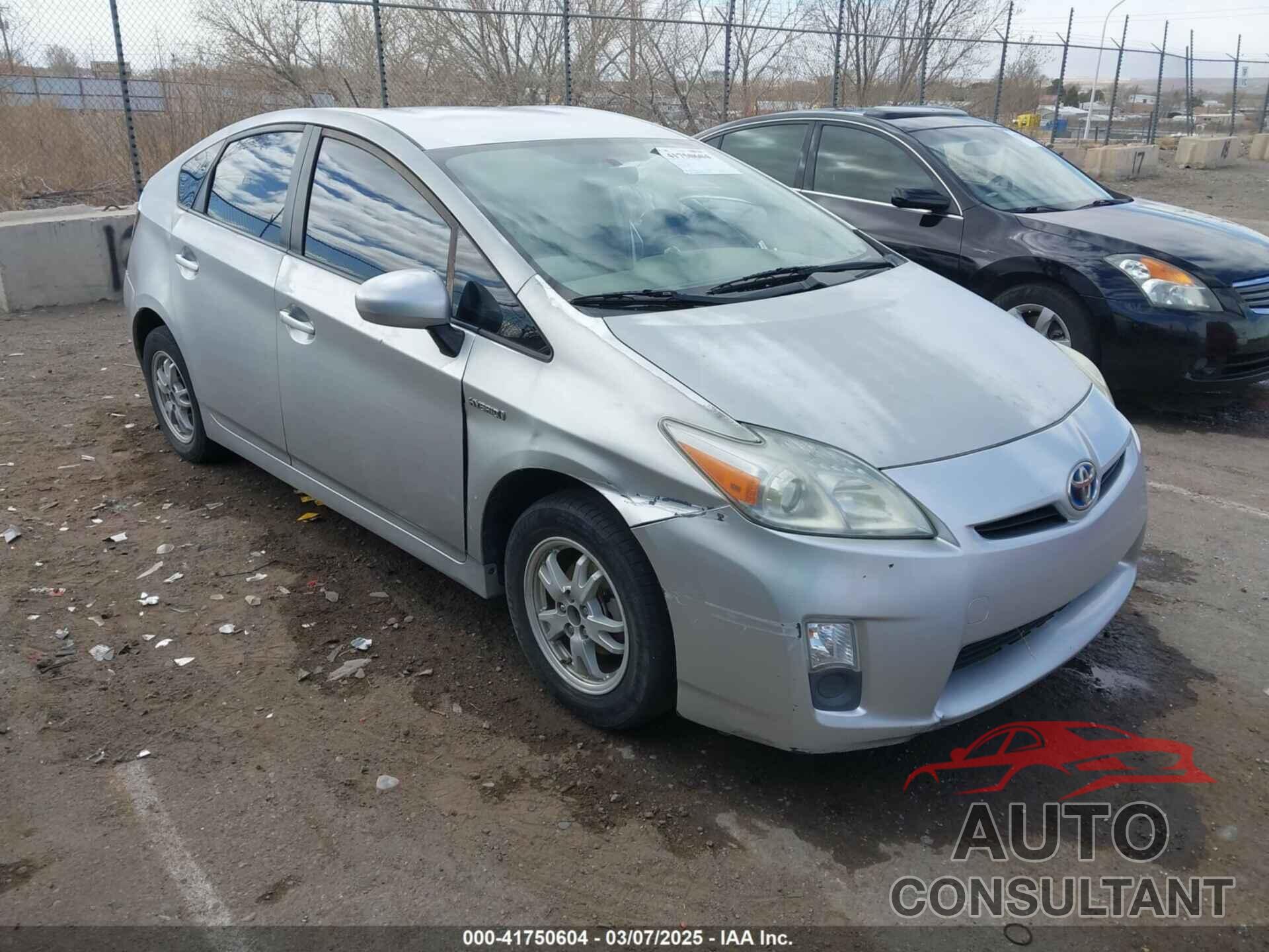 TOYOTA PRIUS 2011 - JTDKN3DUXB0276407