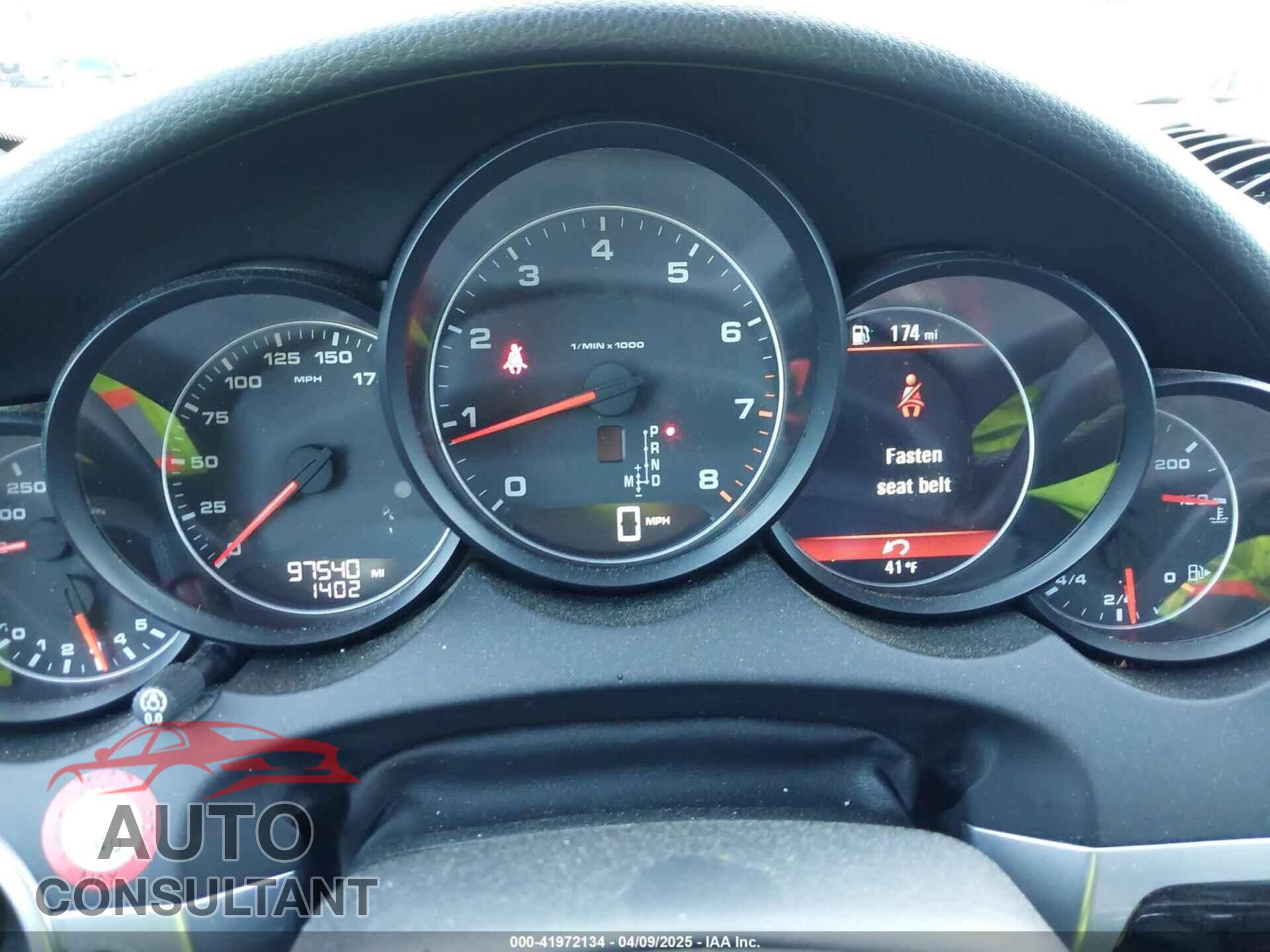 PORSCHE CAYENNE 2013 - WP1AA2A26DLA12573