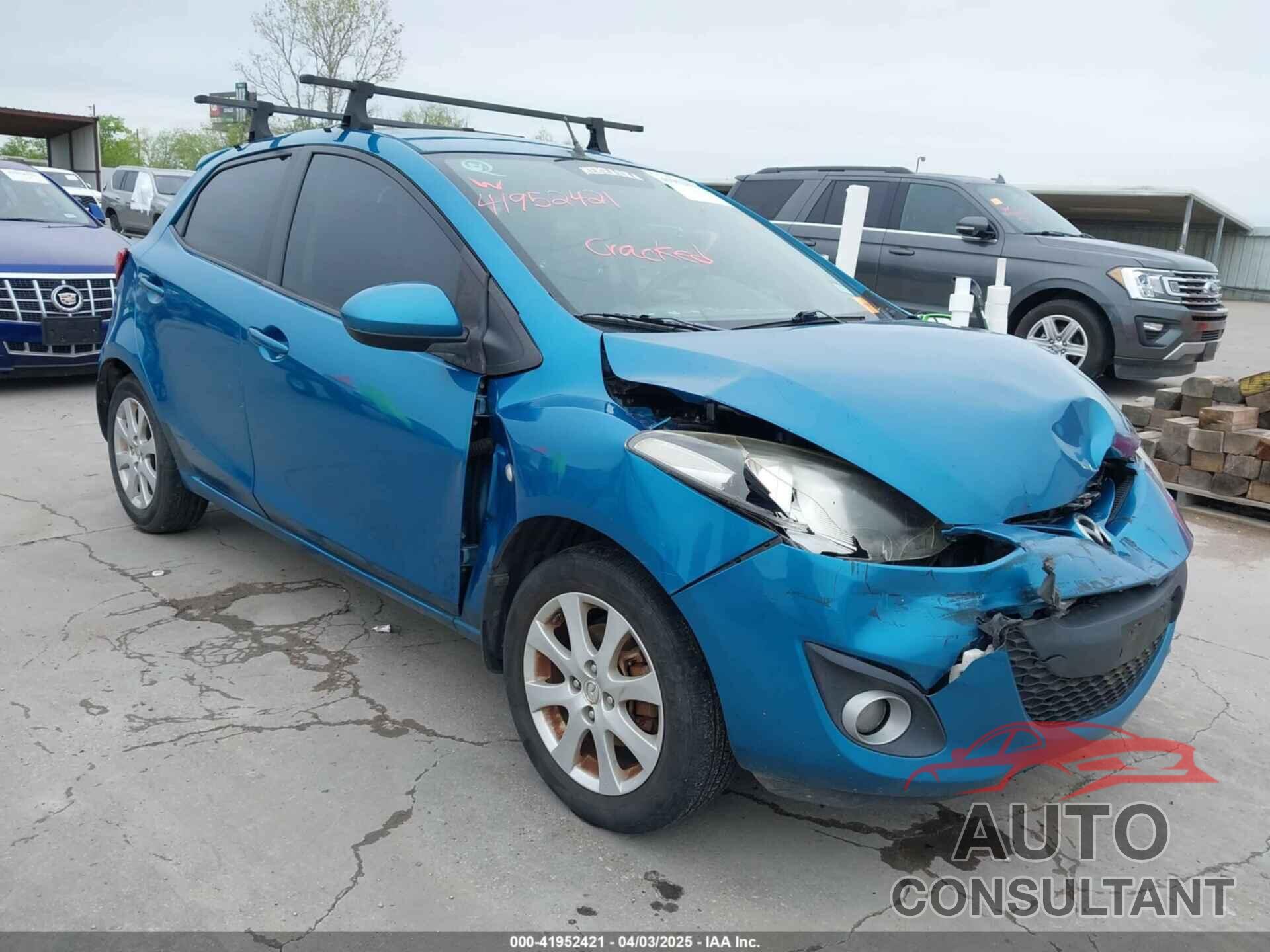 MAZDA MAZDA2 2012 - JM1DE1LY5C0133559