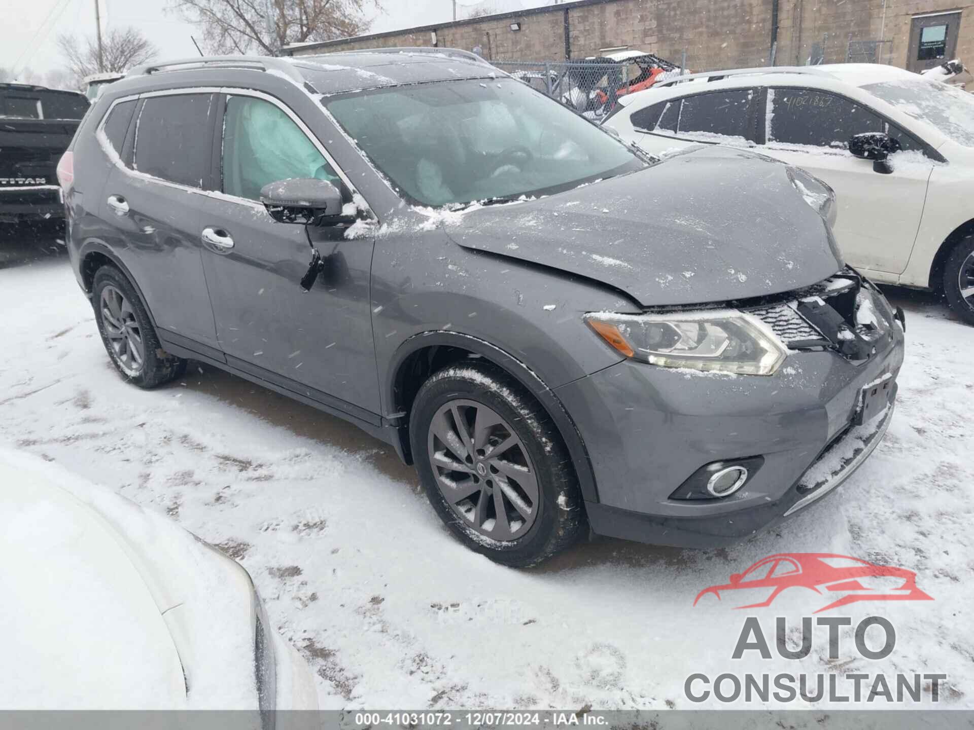 NISSAN ROGUE 2016 - 5N1AT2MVXGC880951